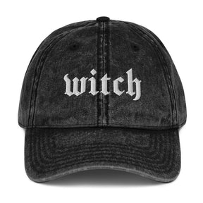 Witch Vintage Acid Wash Dad Cap - Goth Cloth Co.3084357_9791