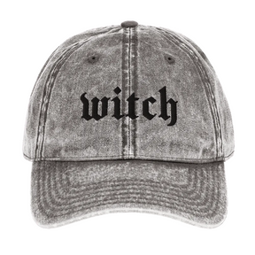 Witch Vintage Acid Wash Dad Cap - Goth Cloth Co.7227050_10803
