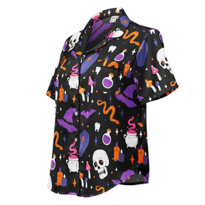 Witch's Whimsy Silky Pajama Top - Goth Cloth Co.1477404_20964