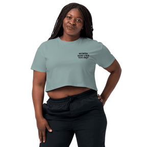 Women Don't Owe You Embroidered Crop Top - Goth Cloth Co.4373114_20243