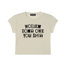 Women Don't Owe You Shit Baby Tee - Goth Cloth Co.260521PODAA0028001