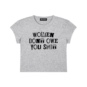 Women Don't Owe You Shit Baby Tee - Goth Cloth Co.260521PODAA0028011