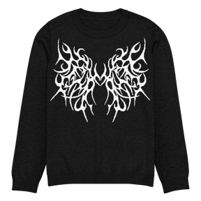 Y2K Butterfly Knit Crewneck Sweater - Goth Cloth Co.9632310_19635