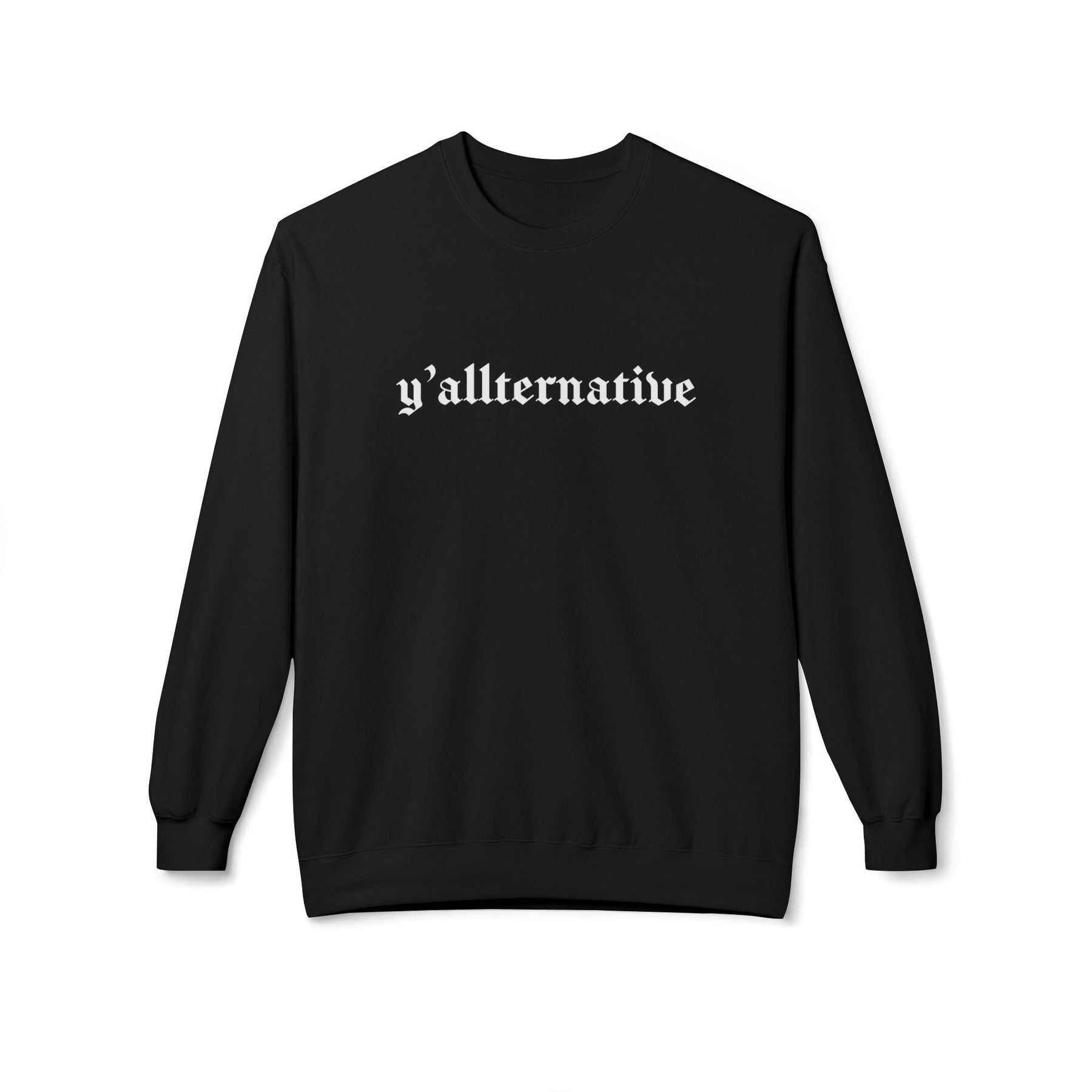 Ya'llternative Long Sleeve Crew Neck Sweatshirt - Goth Cloth Co.Sweatshirt17642483299740040471