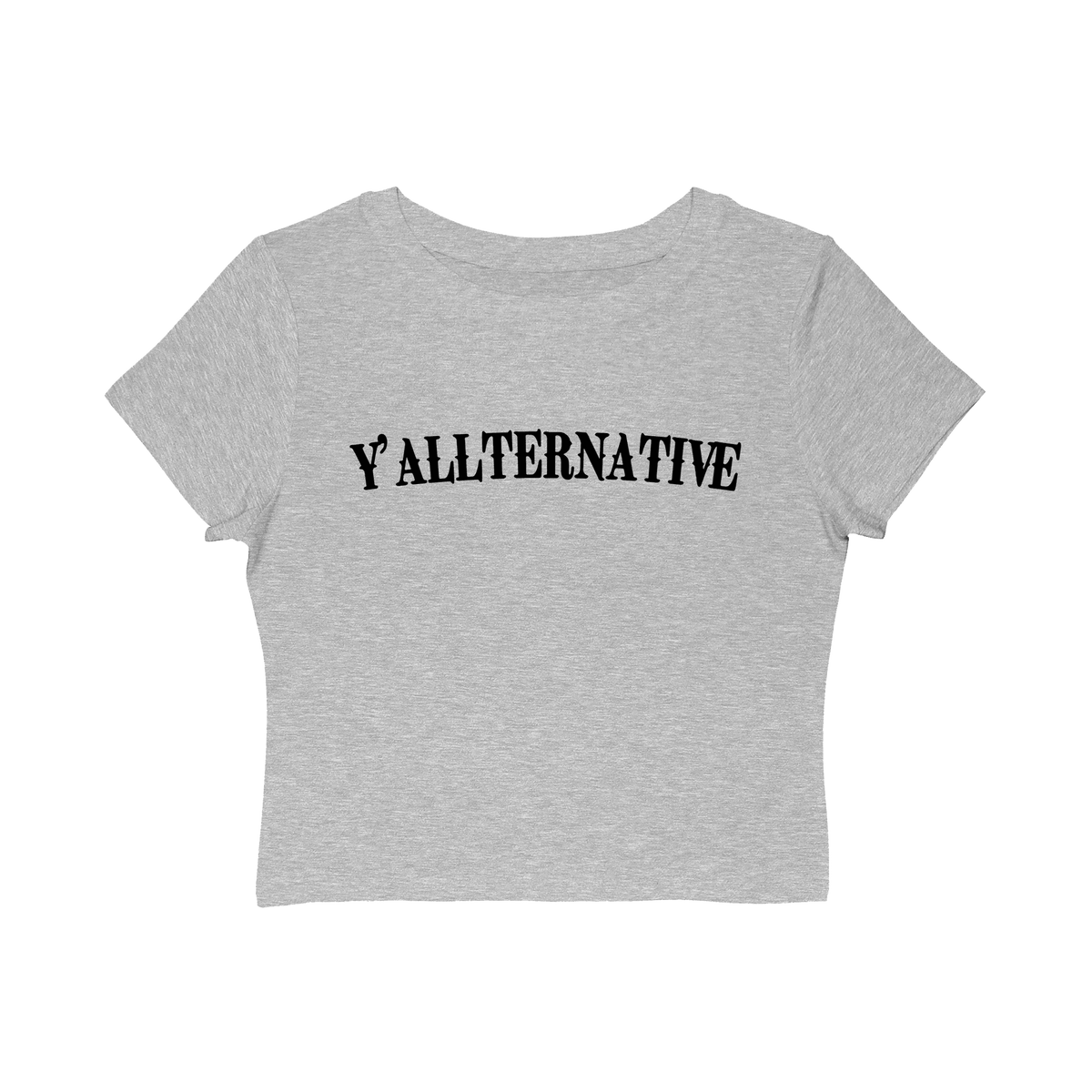 Ya'llternative Women's Baby Tee - Goth Cloth Co.T-Shirt15328880175326729667