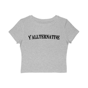Ya'llternative Women's Baby Tee - Goth Cloth Co.T-Shirt15328880175326729667