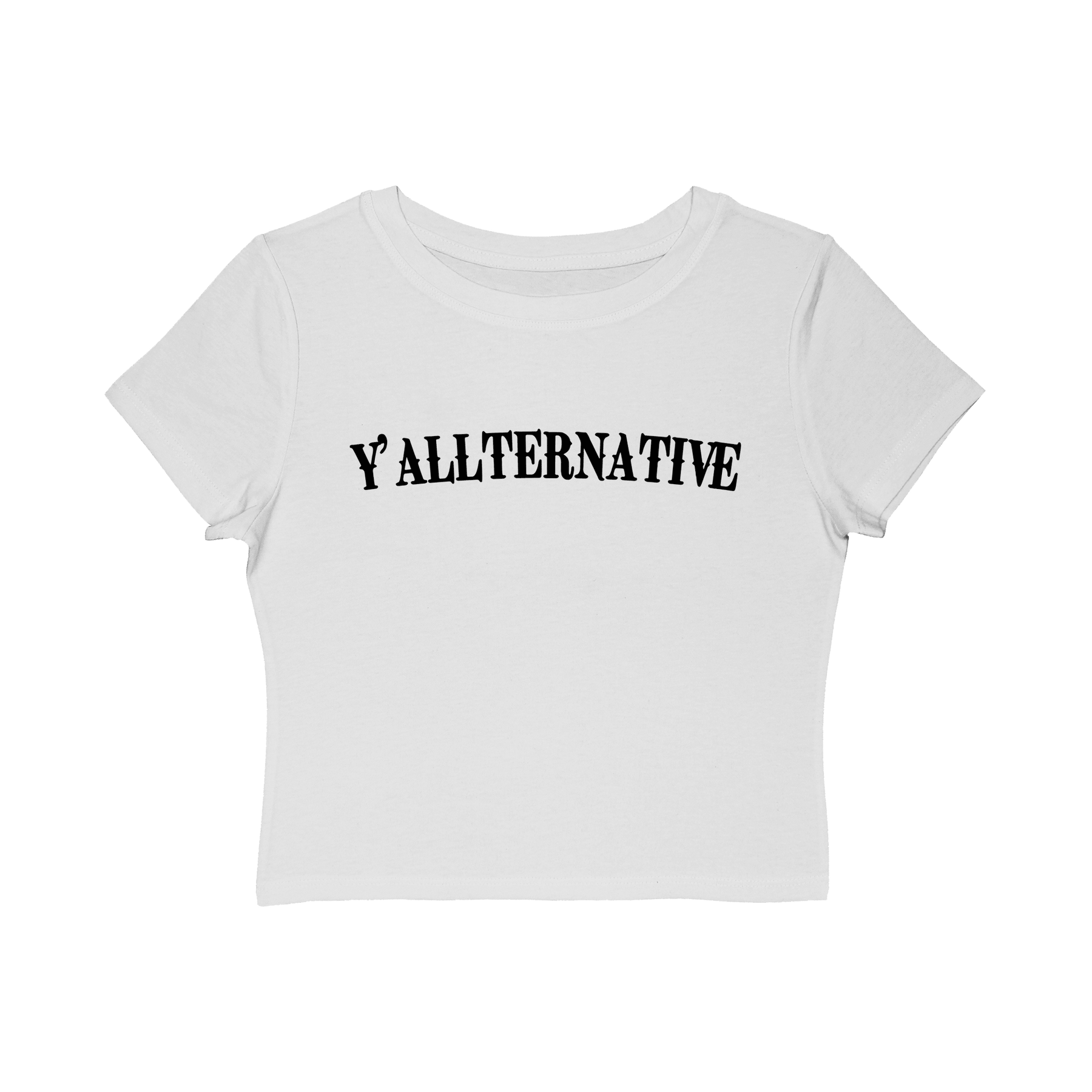 Ya'llternative Women's Baby Tee - Goth Cloth Co.T-Shirt19799088430703311773