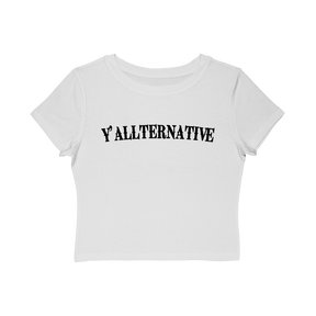 Ya'llternative Women's Baby Tee - Goth Cloth Co.T-Shirt19799088430703311773