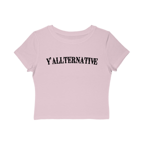 Ya'llternative Women's Baby Tee - Goth Cloth Co.T-Shirt20683658972370946844