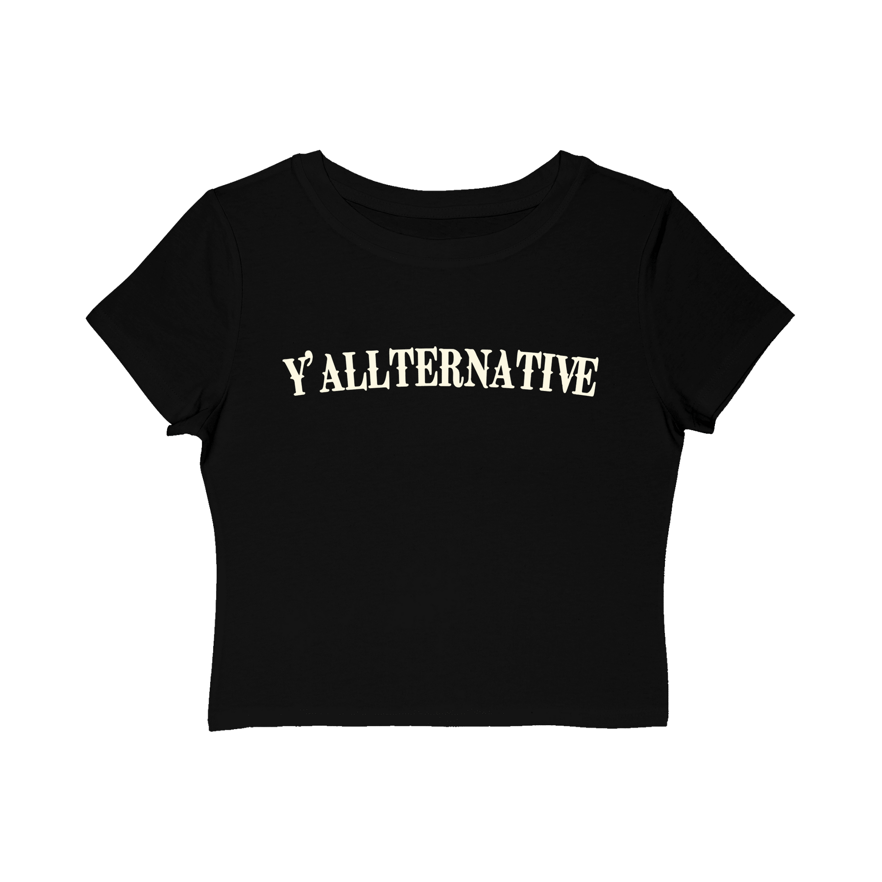 Ya'llternative Women's Baby Tee - Goth Cloth Co.T-Shirt54791178451198069992