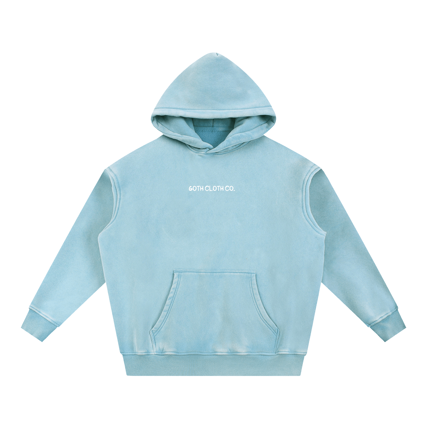 You Deserve to be Happy Acid Wash Fleece Hoodie