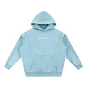 You Deserve to be Happy Acid Wash Fleece Hoodie