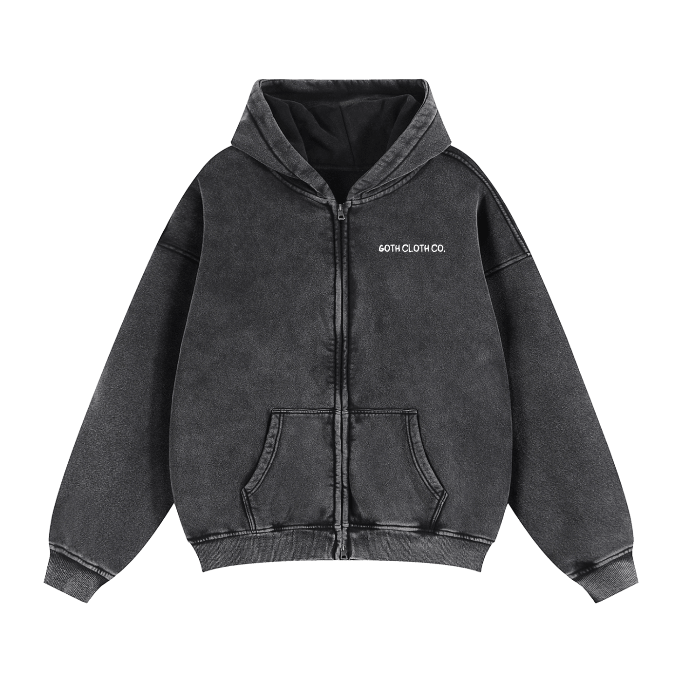 You Deserve to be Happy Zip Up Fleece Hoodie