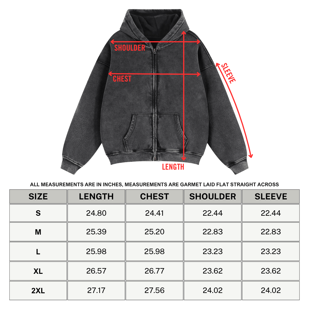 Made for Misfits Vintage Wash Fleece Hoodie