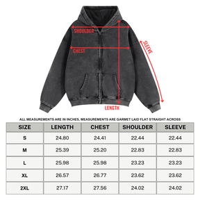 Made for Misfits Vintage Wash Fleece Hoodie
