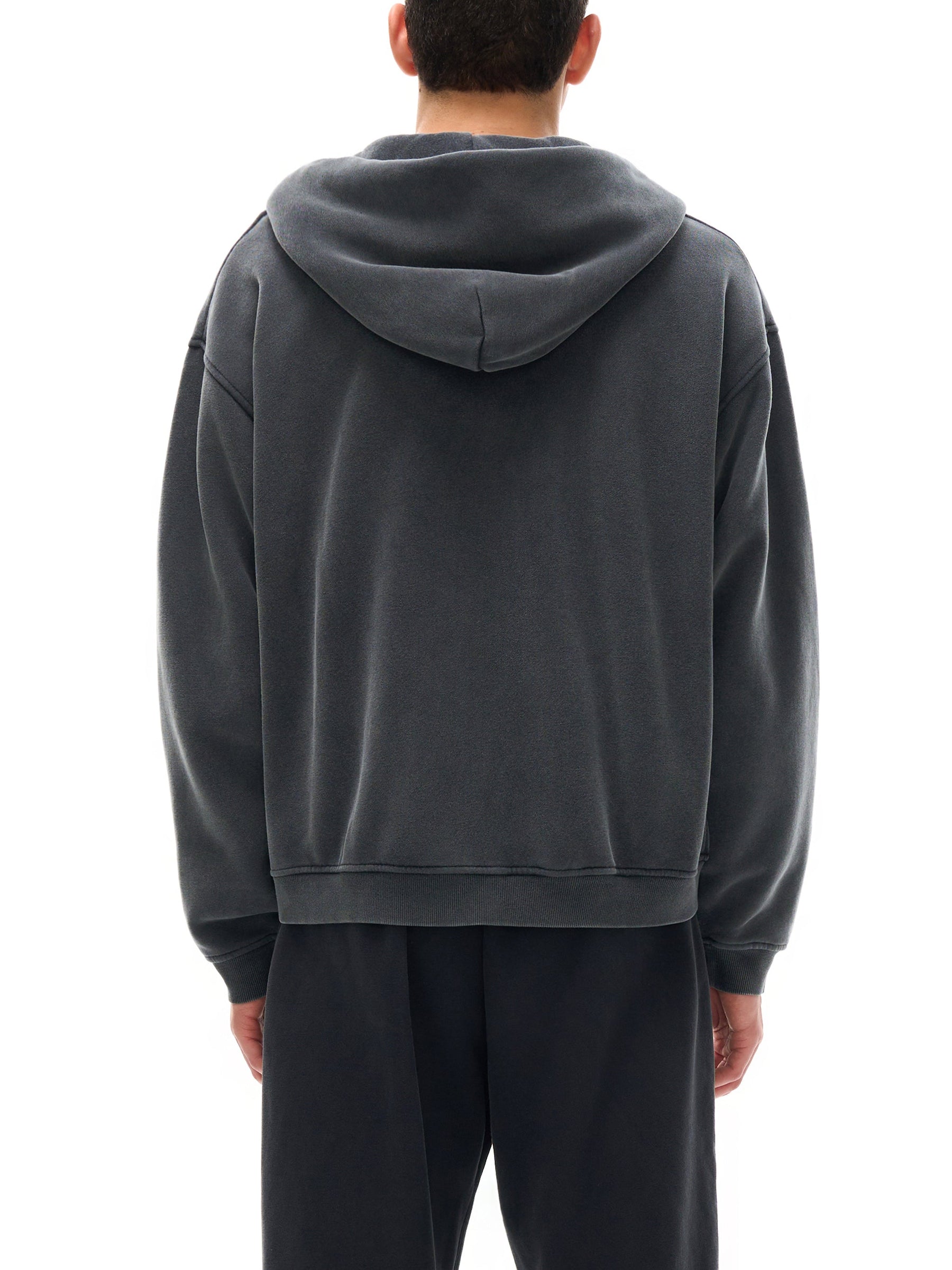 You Deserve to be Happy Zip Up Fleece Hoodie