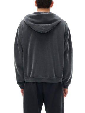 You Deserve to be Happy Zip Up Fleece Hoodie