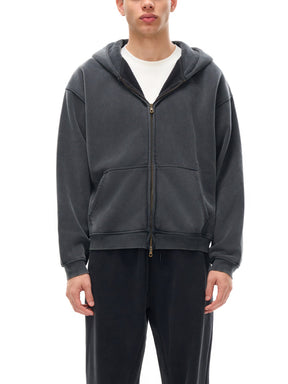 You Deserve to be Happy Zip Up Fleece Hoodie