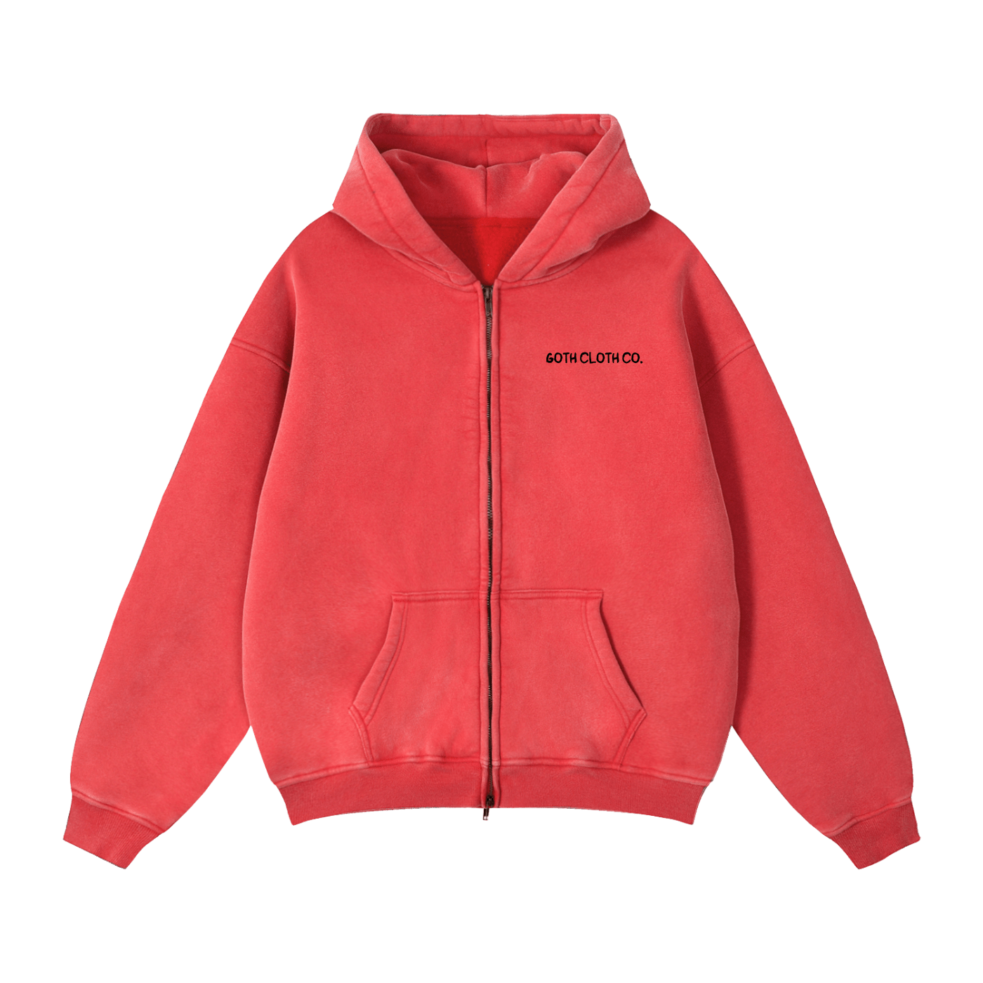 You Deserve to be Happy Zip Up Fleece Hoodie