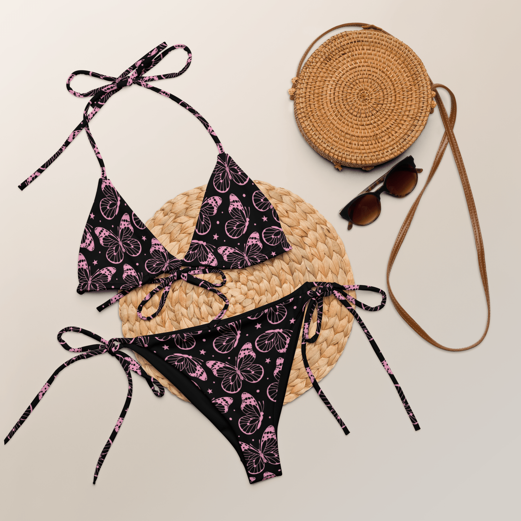 You're My Butterfly Y2K String Bikini Bottom - Goth Cloth Co.5204050_16575