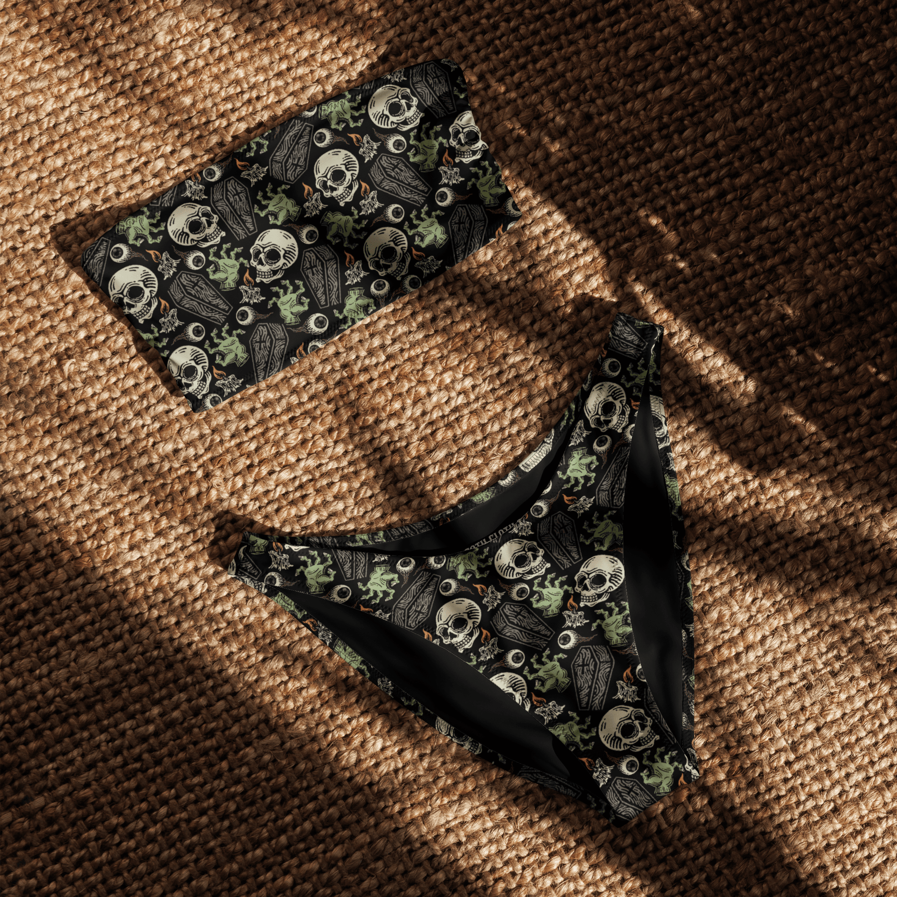 Zombabe Bandeau Bikini Top - Goth Cloth Co.9358571_22682
