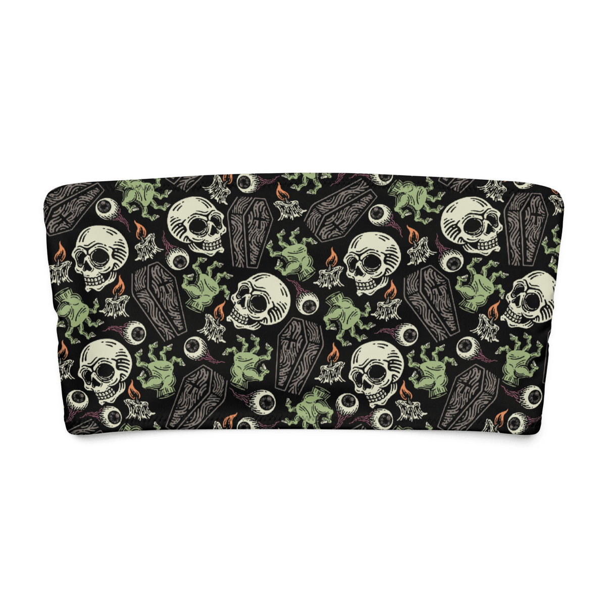 Zombabe Bandeau Bikini Top - Goth Cloth Co.9358571_22682