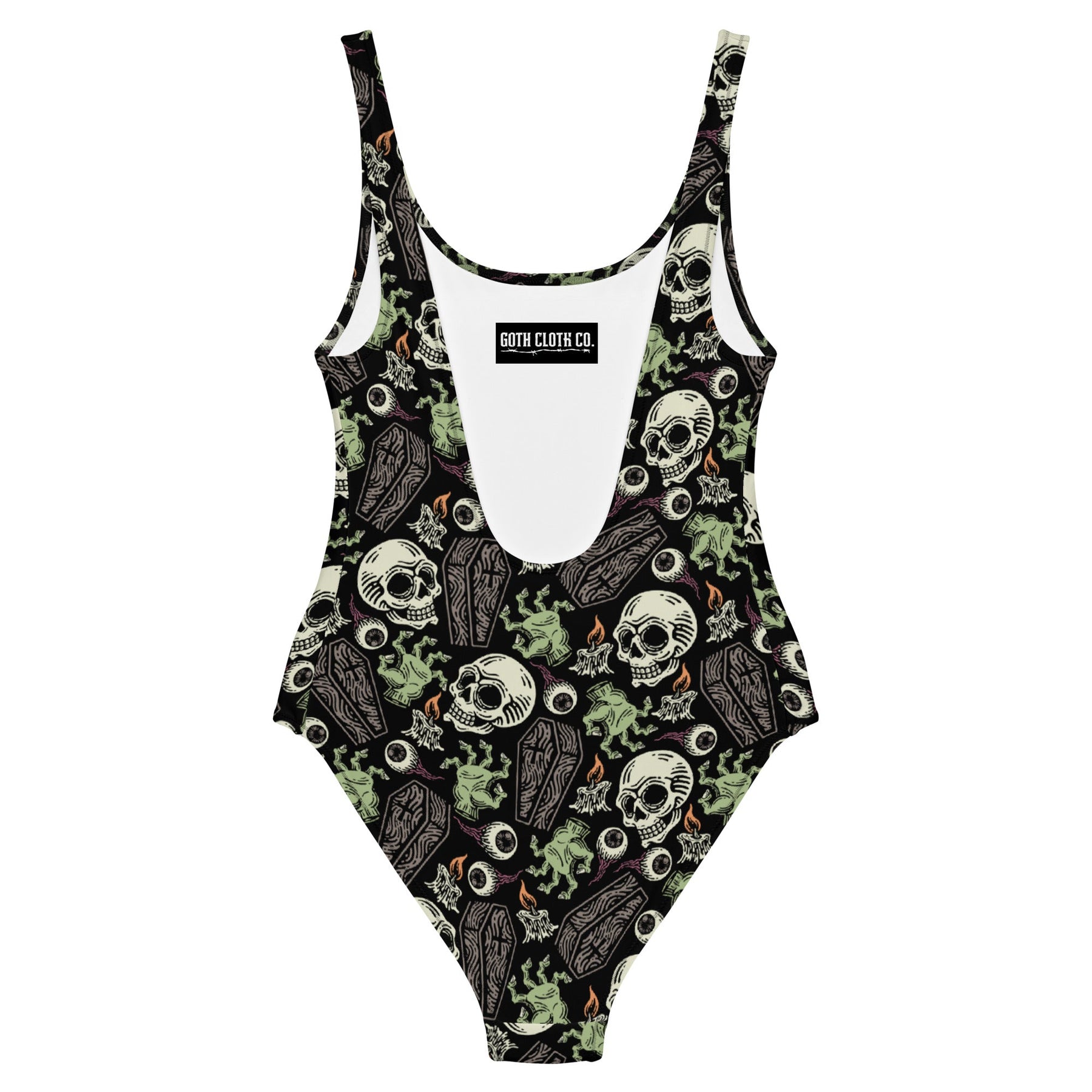 Zombabe One-Piece Swimsuit - Goth Cloth Co.4792902_9014