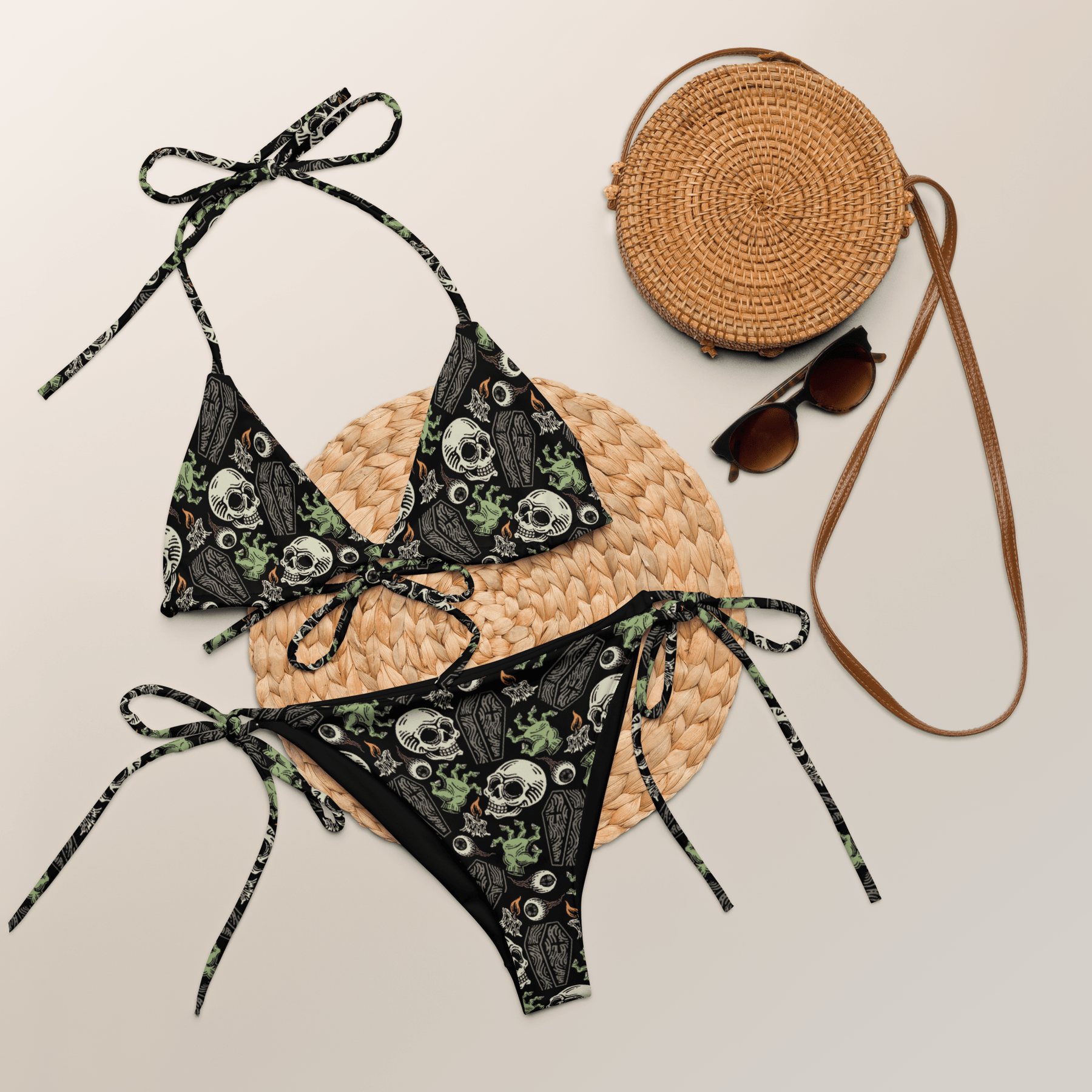 Zombabe String Bikini Bottom - Goth Cloth Co.9549141_16575
