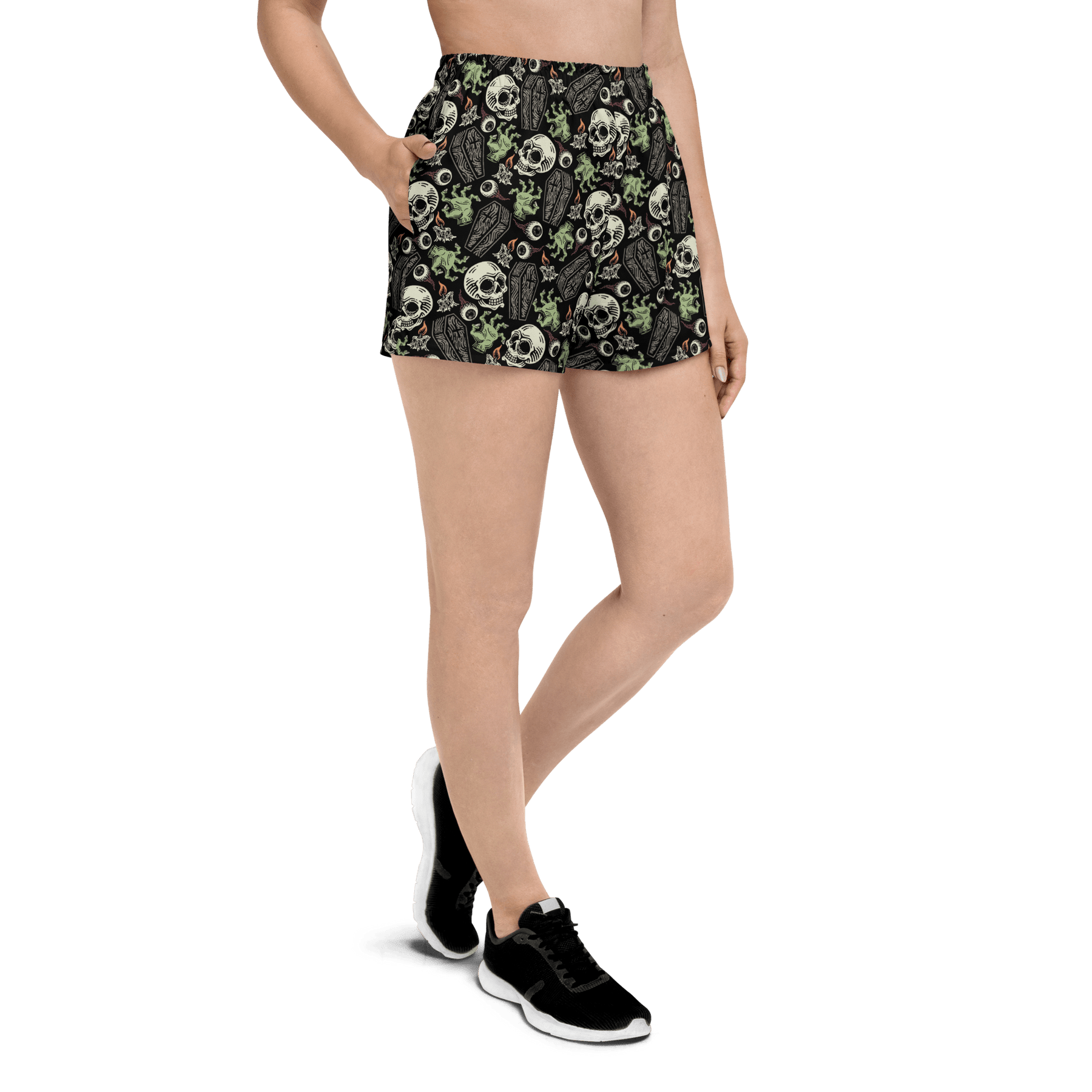 Zombabe Unisex Unlined Swim Trunks - Goth Cloth Co.6328830_9804