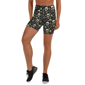 Zombabe Yoga Shorts - Goth Cloth Co.1715127_9079