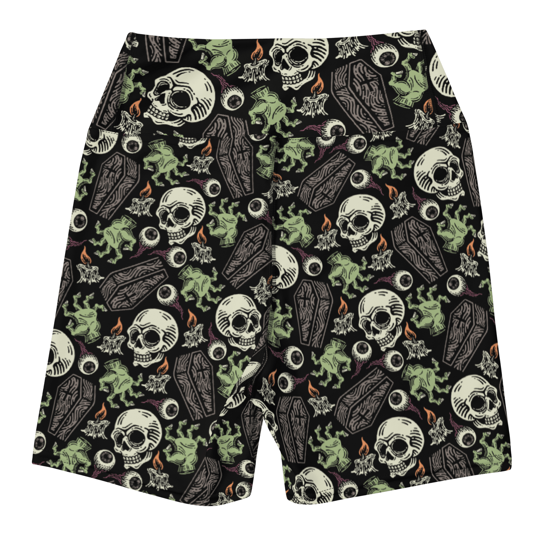 Zombabe Yoga Shorts - Goth Cloth Co.1715127_9079