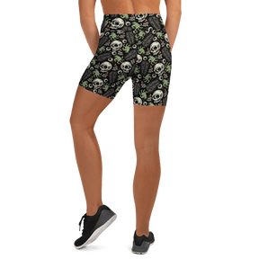 Zombabe Yoga Shorts - Goth Cloth Co.1715127_9079